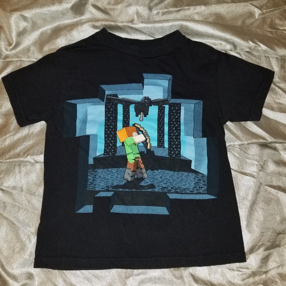 Mineraft - Mojang Graphic T-shirt, black